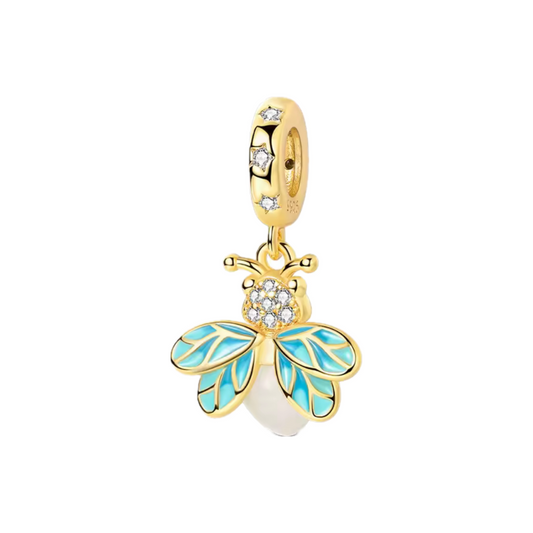 golden Firefly Charm