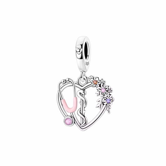 Medizin Herz Charm