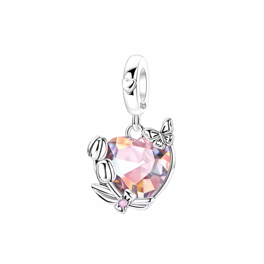 Tulpen Herz Charm