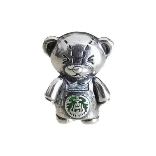 Coffee Bear Charm